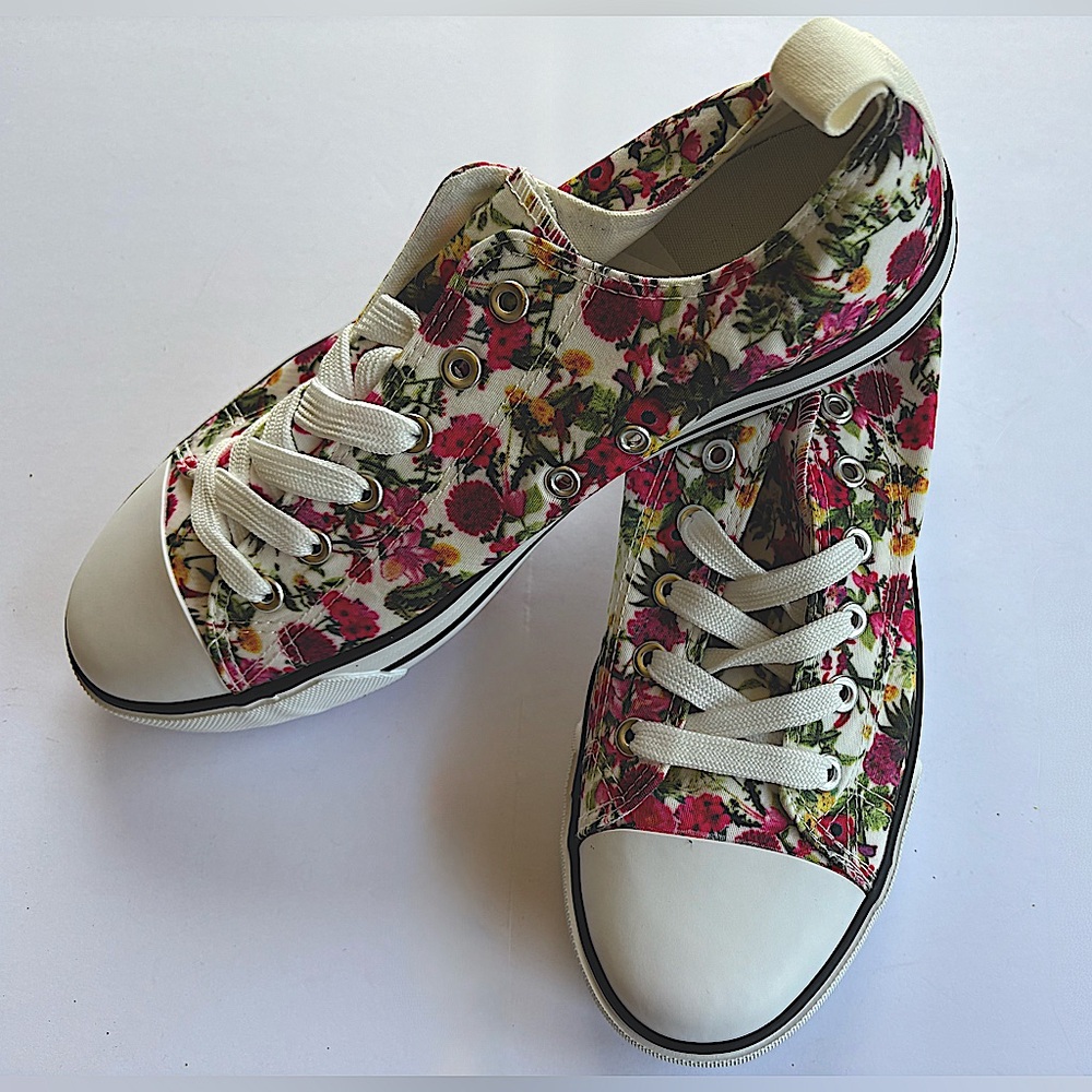 Floral Sneakers